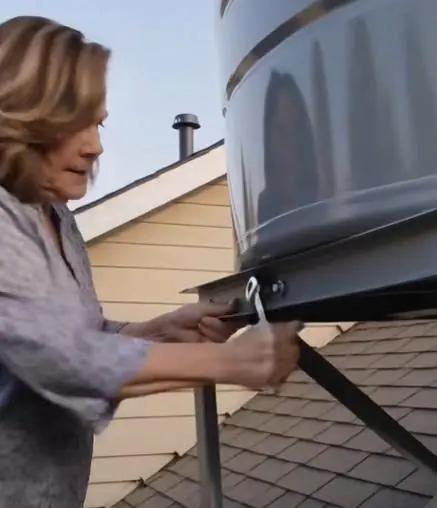A Woman Next Door Damaged the Support Holding My 500-Kilogram Water Tank — It Crashed Onto the Exact Spot Where I Usually Sat
