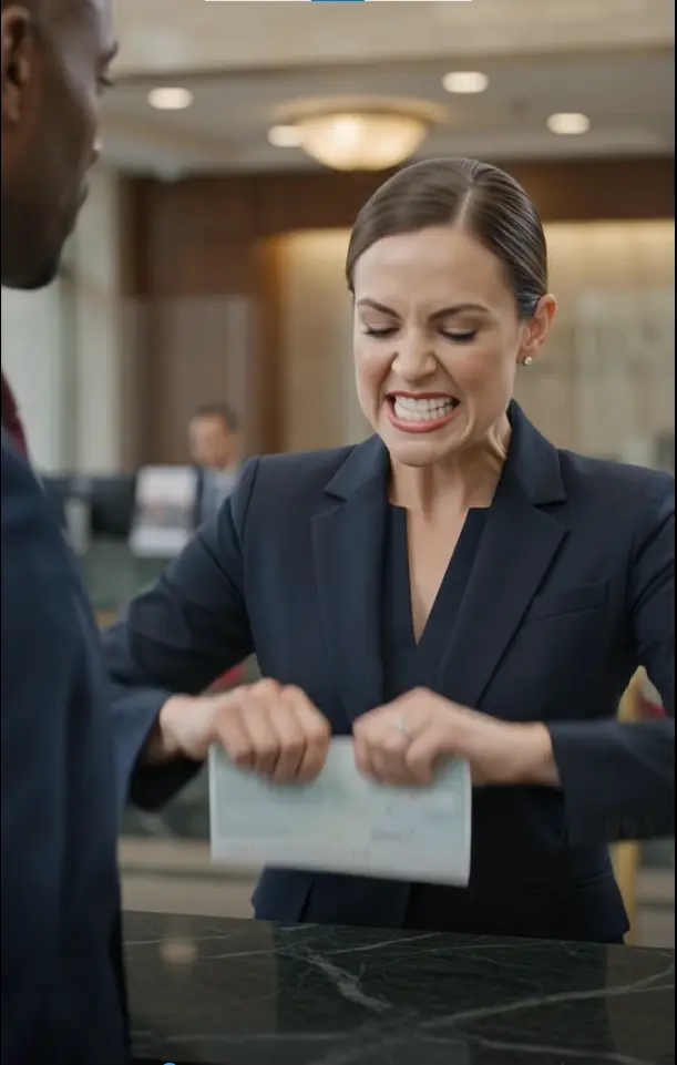 Bank Manager Tore Up a Black Man's $10 Million Check — Then Her Boss Walked In and Said, "Mr. Coleman... Sir."