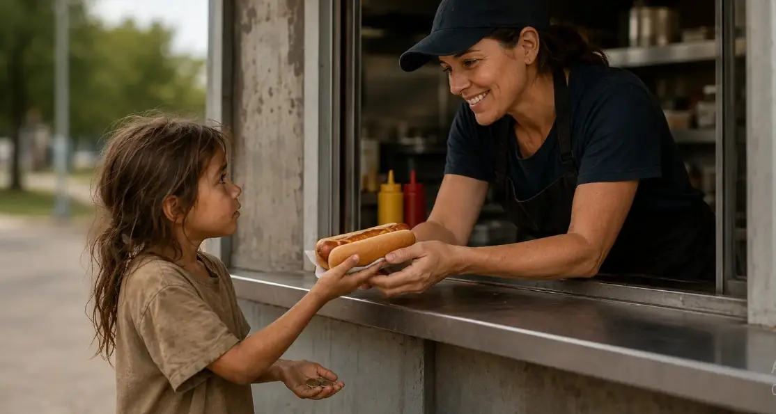 A Poor Hungry Girl Made One Promise… Then Returned in a Luxury Car