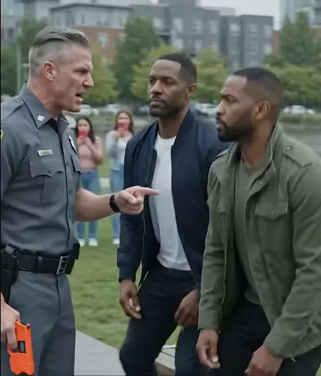 A Rookie Cop Aimed a Taser at Two Men on a Park Bench — Then One Said, “Make Sure Your Camera Catches This Part.”