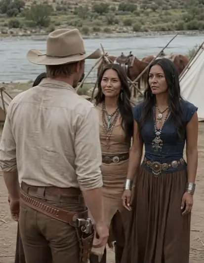 “Choose One of My Three Daughters,” the Apache Chief Told the Cowboy — He Chose All Three, Then Rode Into War Beside Them
