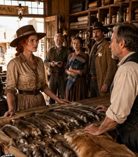 She Rode Forty Miles Into Redemption Creek Alone, and the Deputy Smiled When He Learned Where She Lived. By Sundown, Catherine Fletcher Would Discover That the Most Dangerous Man on the Road Was Not the One Wearing the Badge.