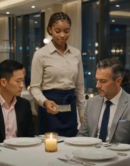 Millionaire Bet $100K a Black Waitress Can't Speak Chinese — Her Reply Makes the Whole Room Stand Up