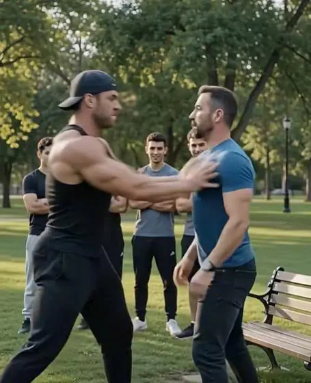 5 Bullies Surrounded a Single Dad in the Park — Unaware He Was an MMA Champion