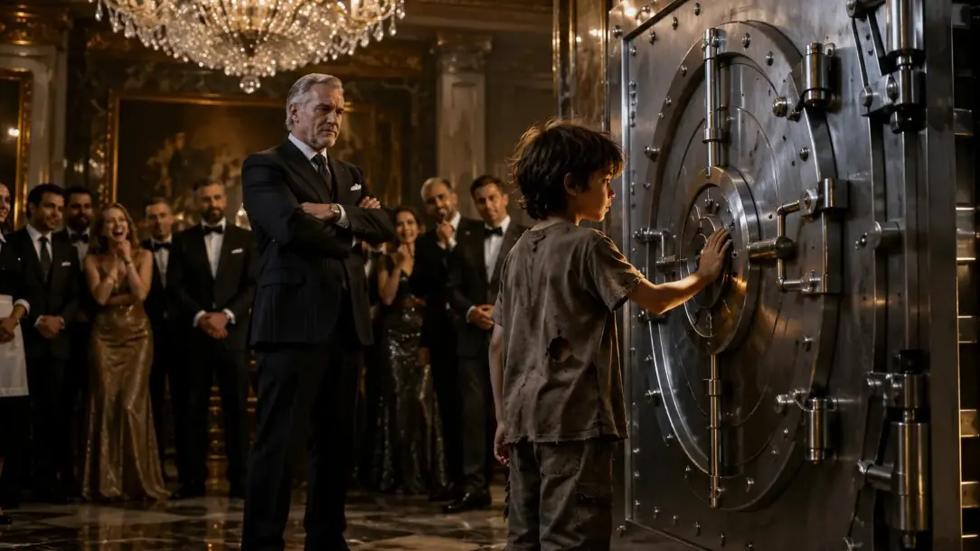 The Billionaire Offered $100 Million... Then the Poor Boy Touched the Safe