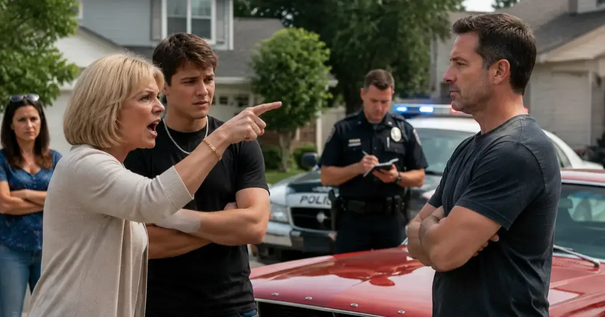 Karen Tried to Take My Mustang Away — She Never Knew I Was the Police Chief