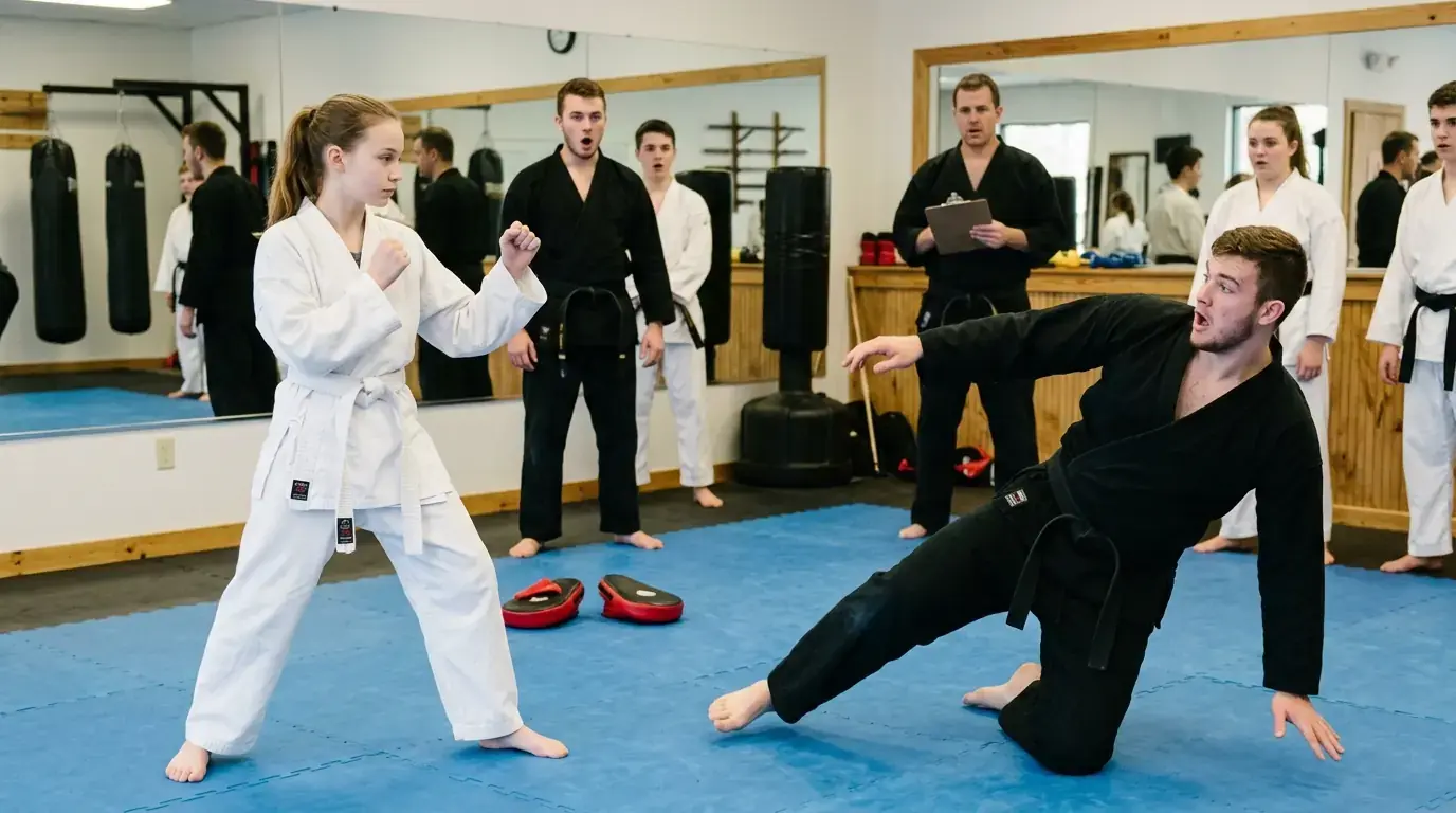 Black Belts Laughed at a Little Girl in Karate Class — Unaware She Was a Champion