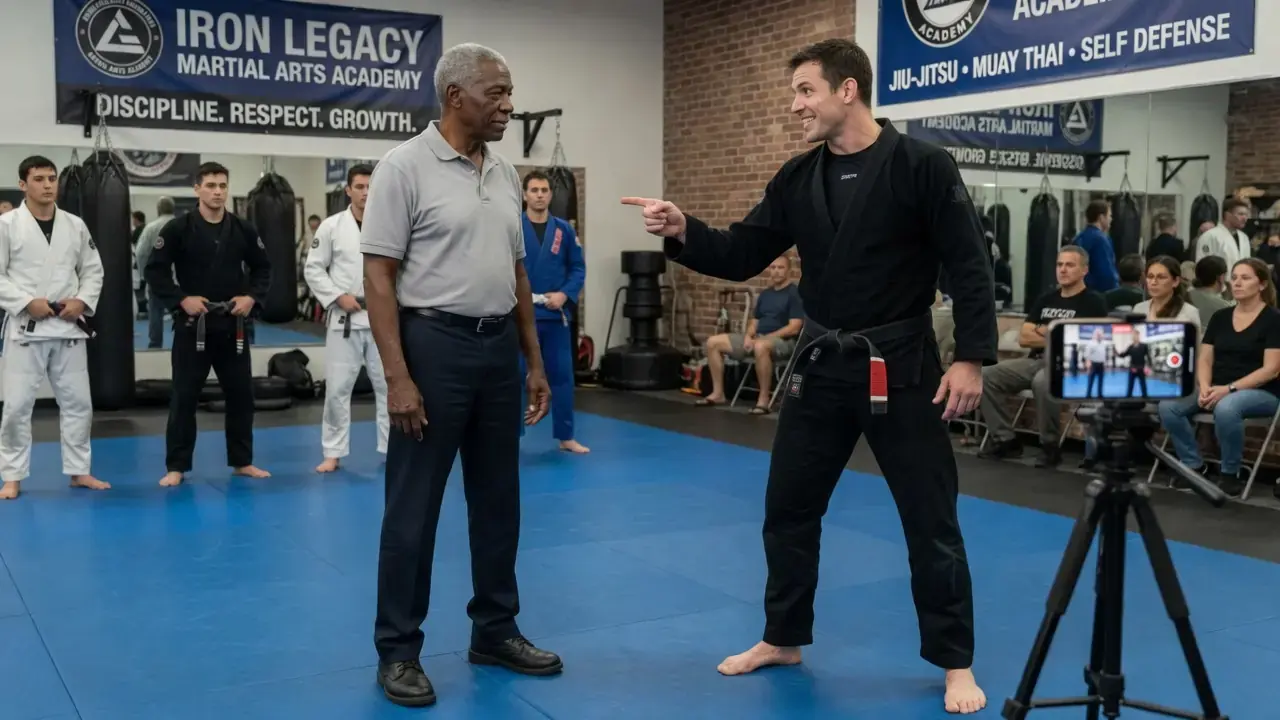 Bully Mocked a Man as "Too Old to Fight" — Moments Later, He Regretted His Words