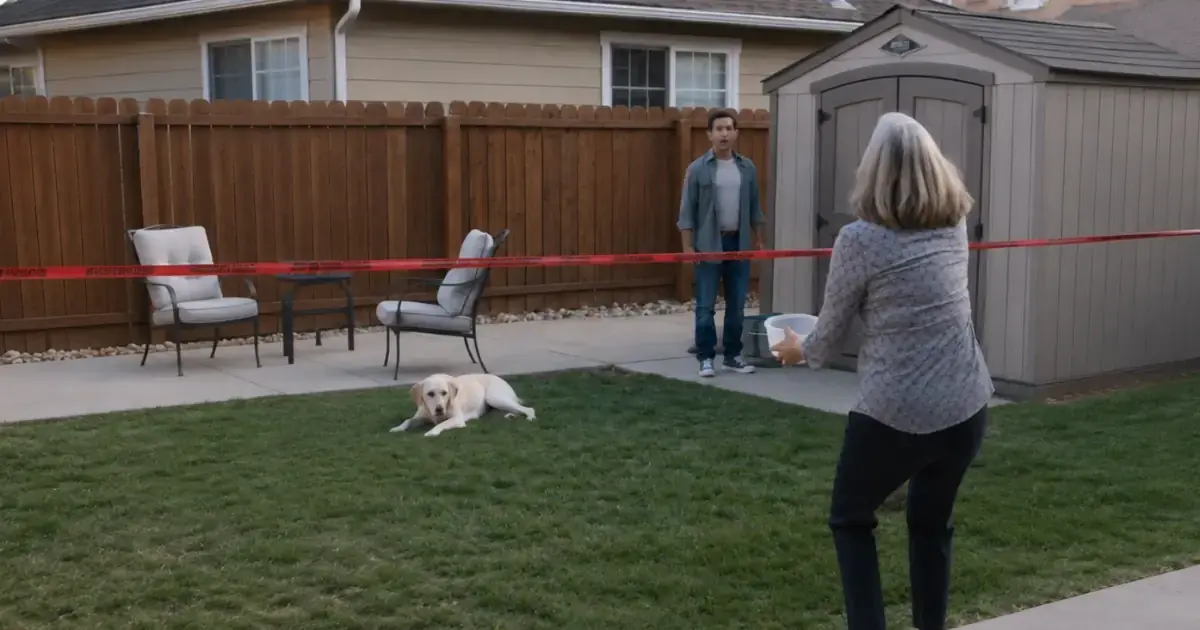 She Accused the Man Next Door of Poisoning His Dog — Then One Detail in the Feed Bucket Changed Everything