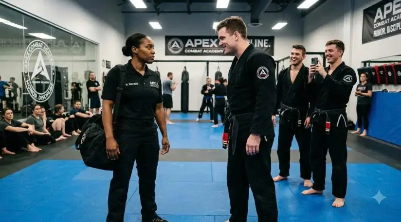 3 Black Belts Ridiculed a Black Woman on Her First Day — She Submitted All 3 in Under a Minute
