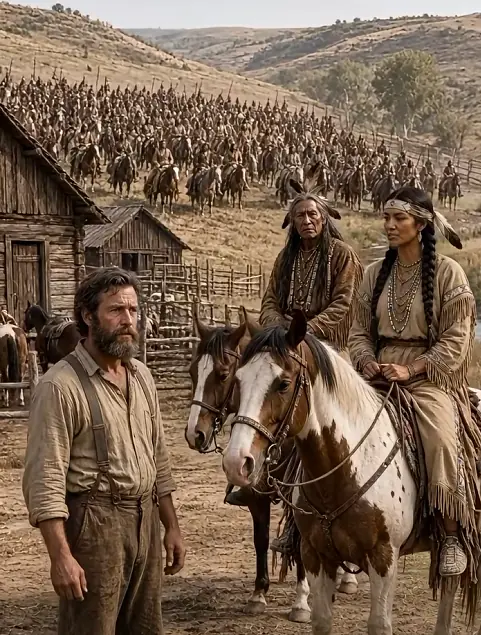 He Gave Water To A Dying Lakota Woman — Then 500 Warriors Surrounded His Farm