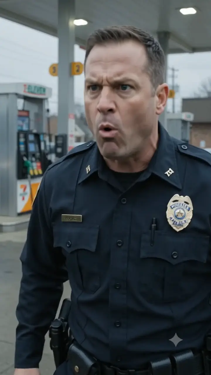 Police Officer Demanded ID from a Stranger at a Gas Station — Then the FBI Surrounded His Patrol Car