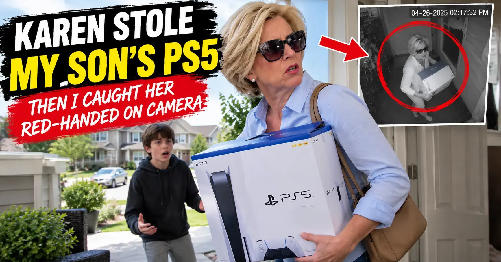 Karen Stole My Son’s New PS5 — Then She Got Caught Red-Handed