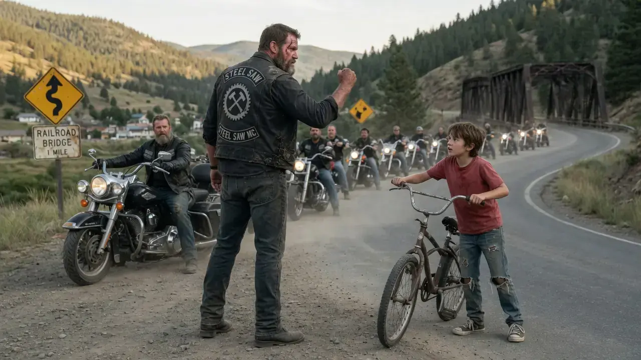 "They Are Waiting Round The Corner!" Cried Little Boy to Hells Angels — Revealing A Massive Conspiracy
