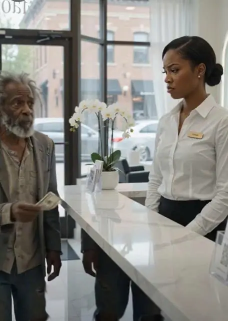 Everyone Laughed When the Poor Old Man Asked for a Haircut—Until He Reached Into His Coat