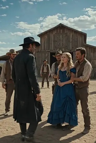THE STRANGER ON THE ROAN MARE