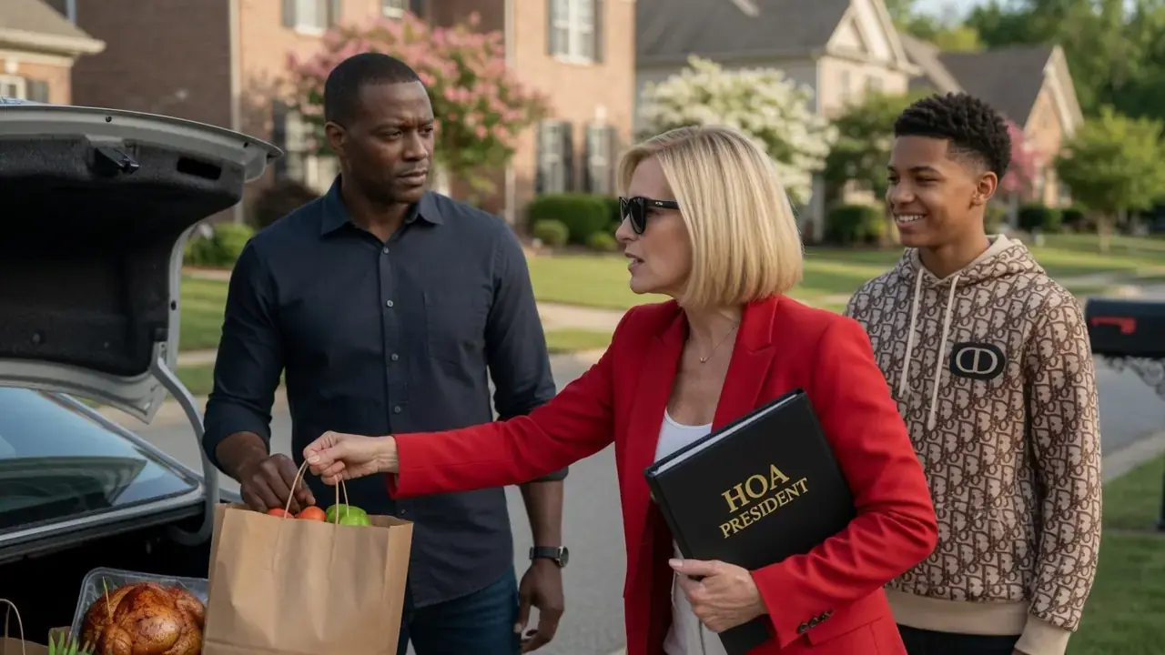 HOA President Tried to Seize a Homeowner’s Grocery Bag — Then Police Found Her Son’s Name