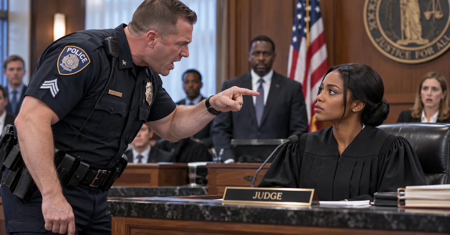 Cop Laughed at a Young Black Judge’s Robe as a Costume — Then the Clerk Read Her Name on His Unit’s Corruption Case
