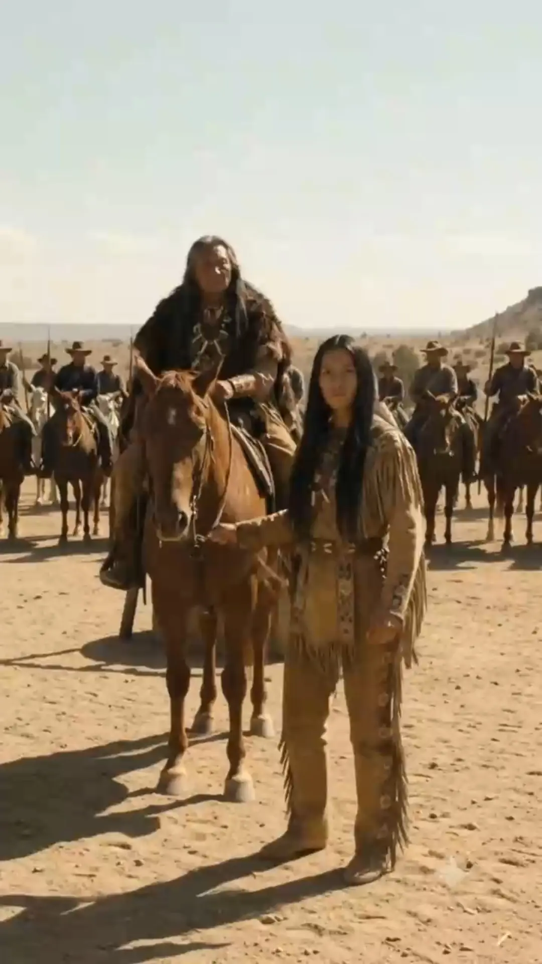 HE GAVE WATER TO A DYING APACHE WOMAN — BY SUNRISE, 300 WARRIORS SURROUNDED HIS RANCH