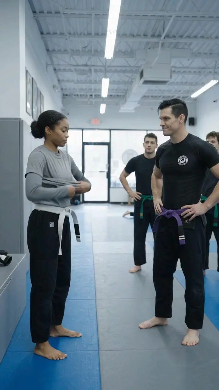 Three Fighters Mocked the New Girl in Jiu-Jitsu Class — Then the Coach Saw Her Stance