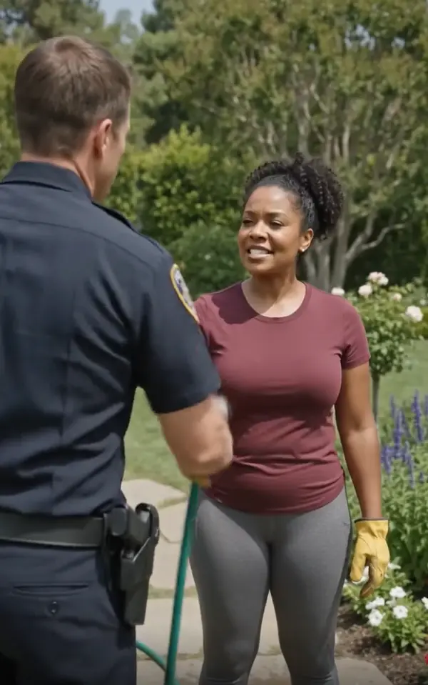 Police Stormed a Black Woman’s Backyard and Soaked Her With Her Own Hose — Then One Radio Check Changed Everything
