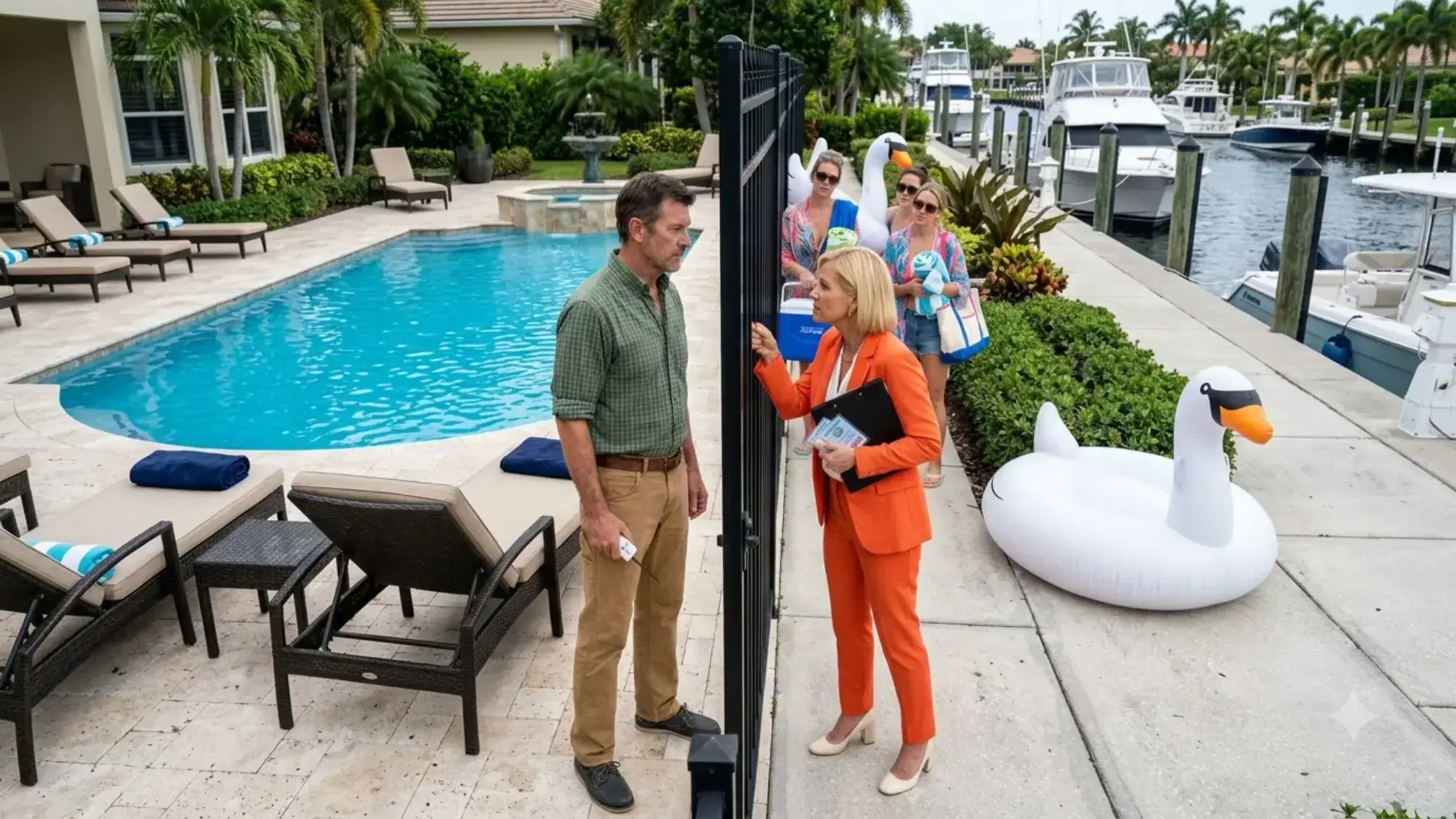 HOA President Sold Access to His Private Pool — Then He Killed Every Code and Let the Police Read the Deed