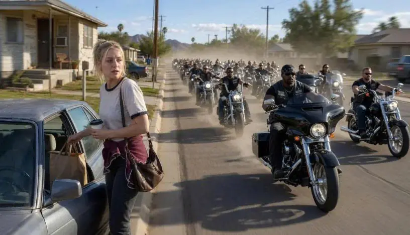 She Gave Her Last Drop of Water to a Hells Angel — Then the Angels Came Back for Her