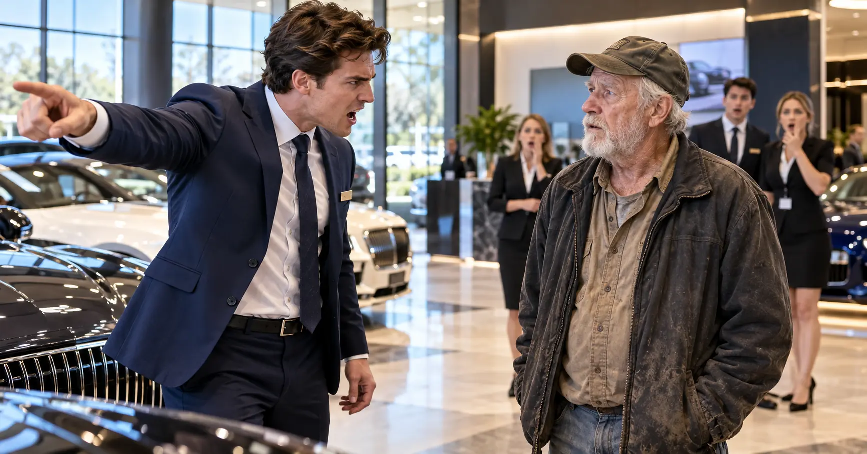 Salesman Ordered an Older Customer Out—Then Learned Who Owned the Showroom