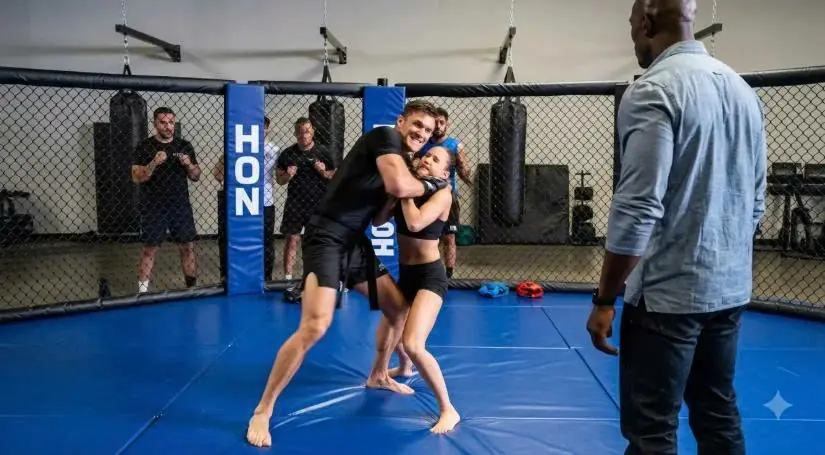 "Don't Forget Who I Am" Black Belt Choked Her During Sparring — The Stranger Made Them Regret It
