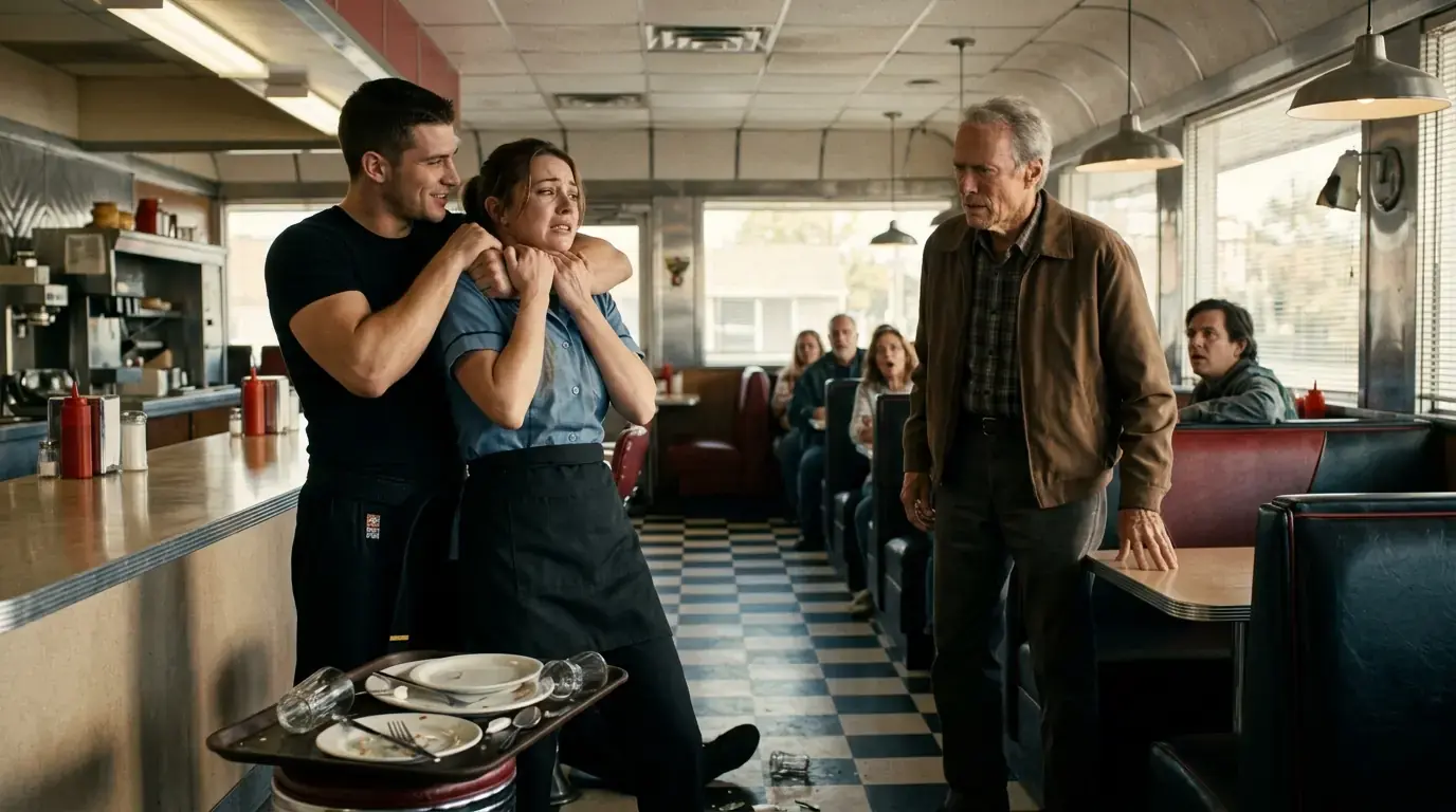 A Cocky Black Belt Put a Waitress in a Chokehold — Then the Old Man in the Back Booth Rose Slowly