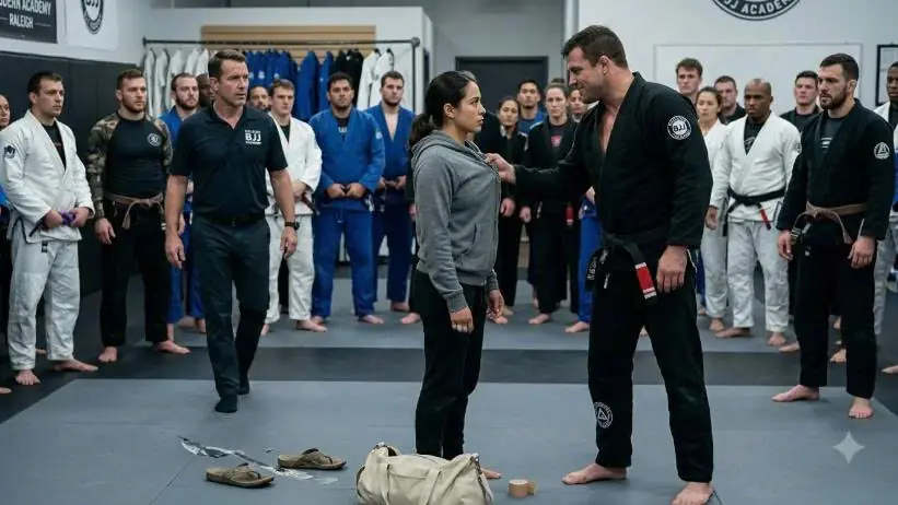 The Black Belts Mocked the Quiet New Girl — Then Their Coach Whispered, “She’s Not a Beginner.”