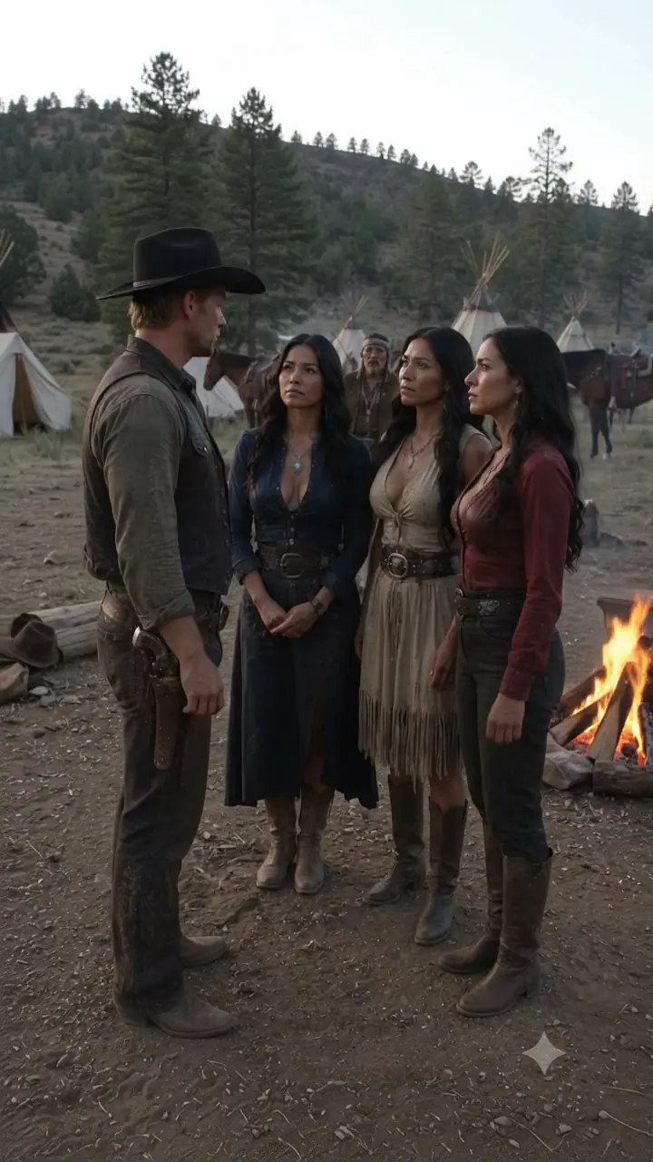 “Choose One of My Three Daughters,” the Apache Chief Told the Cowboy — He Chose All Three, Then Rode Into War Beside Them