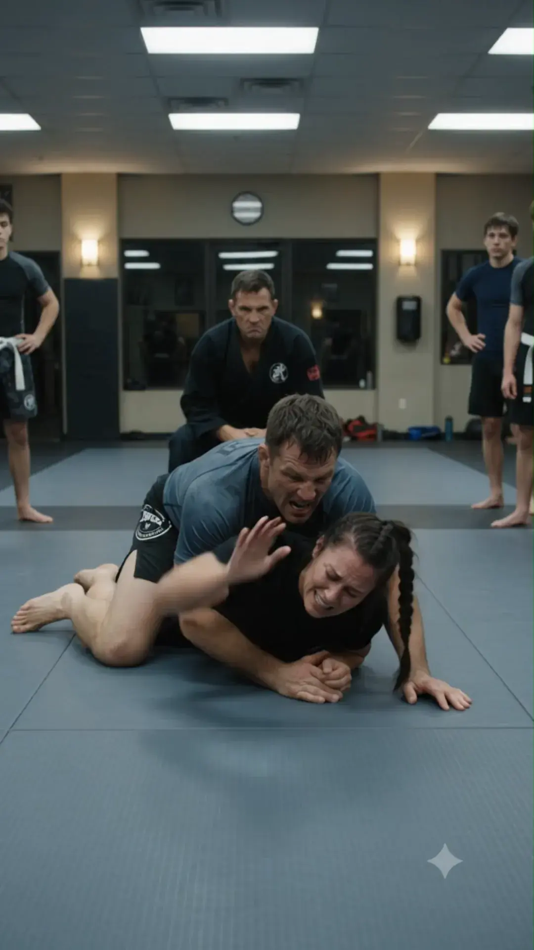 She Tapped Out, The Crowd Laughed… Then Everything Changed