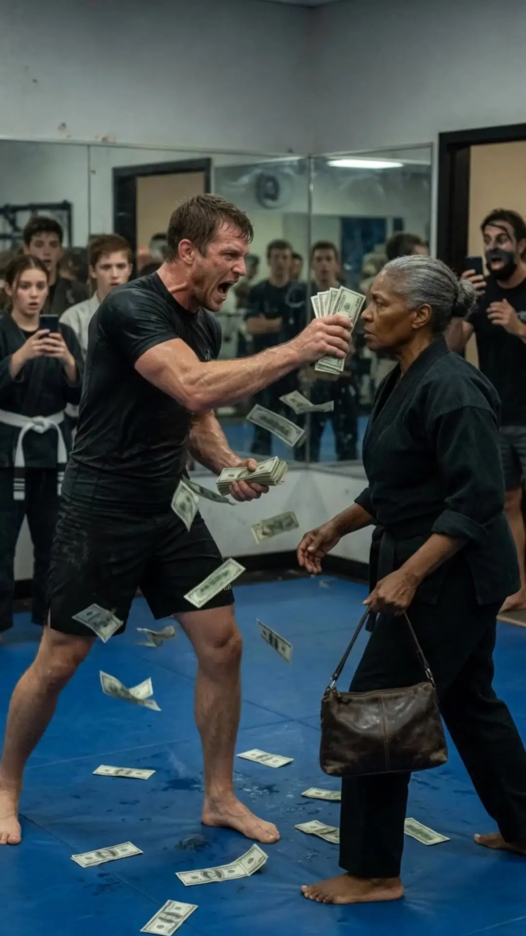 "Hit Me for $10K!" Champion Dares Black Grandma — Trainer Screams "STOP!" Seeing Her Stance