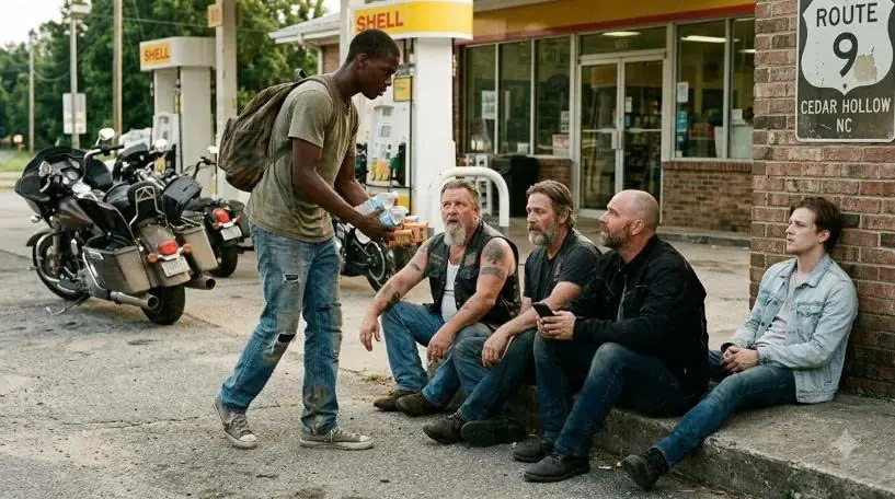 Little Boy Shared His Lunch With Hungry Bikers — 1,500 Riders Showed Up At His Door The Next Week