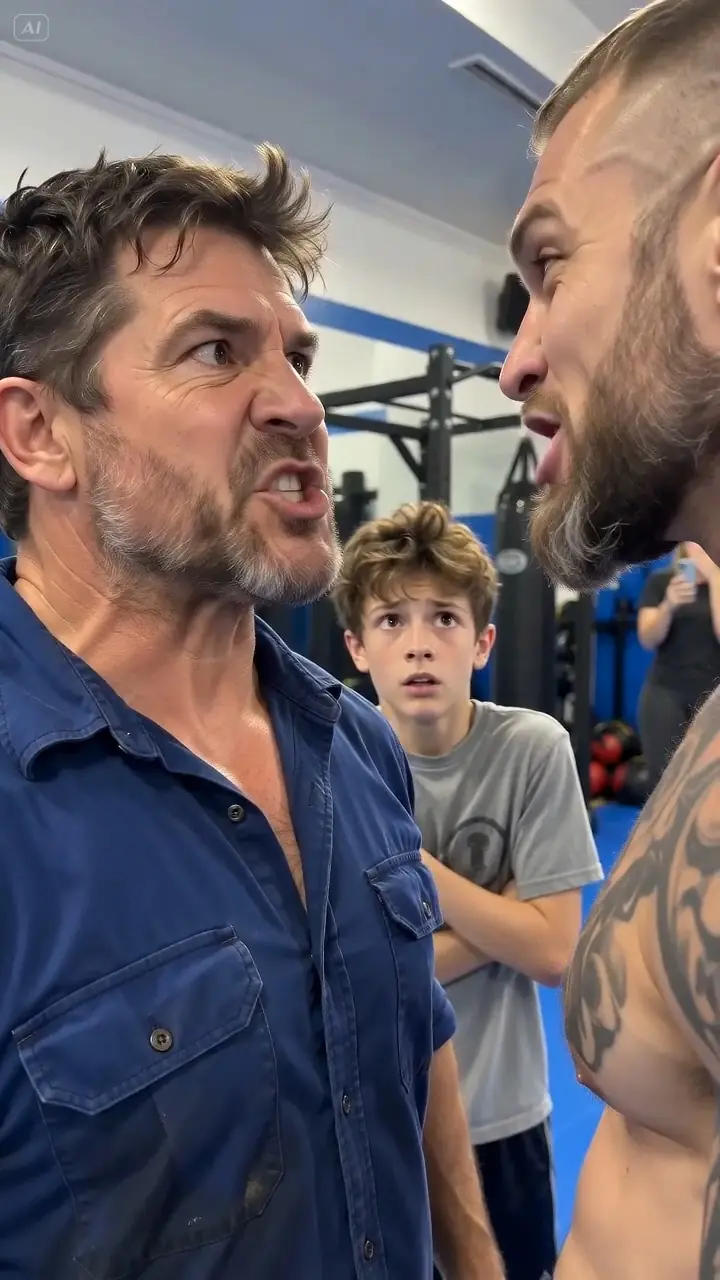 "Sign The Waiver, Delivery Boy," The Arrogant Black Belt Laughed On Camera — The Quiet Single Dad Mechanically Dropped His Work Boots And Unbuttoned His Shirt