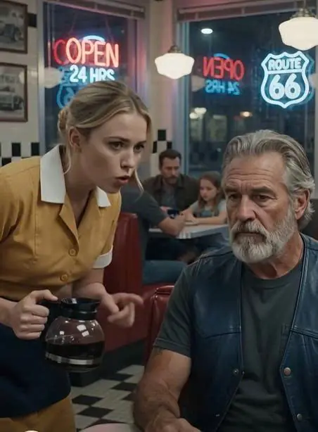 A Waitress Slipped A Secret Napkin To The Hells Angels President — Then 200 Bikers Came
