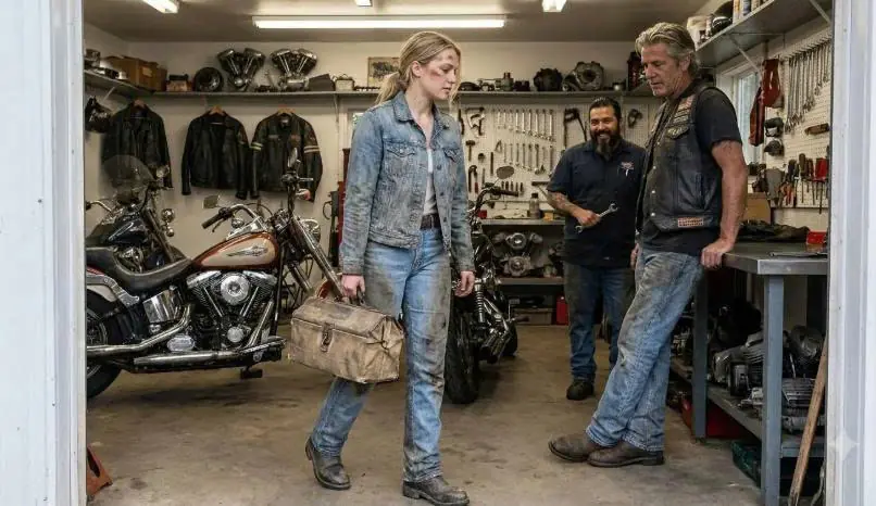 Bruised 24-Year-Old Brought Her Own Tools to the Hells Angels — 15 Minutes Later, They Stopped Laughing