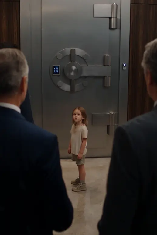 The three-year-old’s voice cut through Alexander Carter’s penthouse office