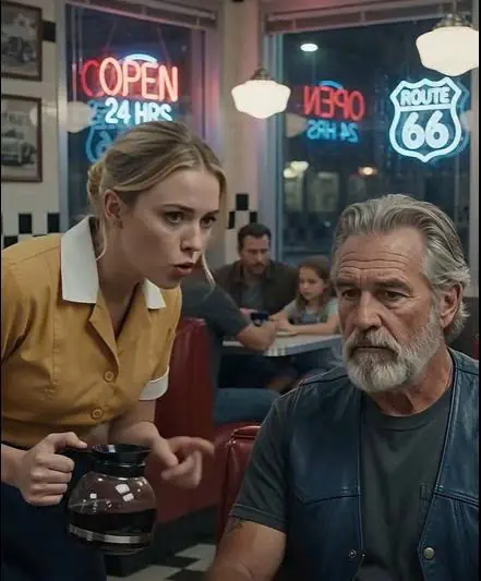 A Waitress Slipped A Secret Napkin To The Hells Angels President — Then 200 Bikers Came