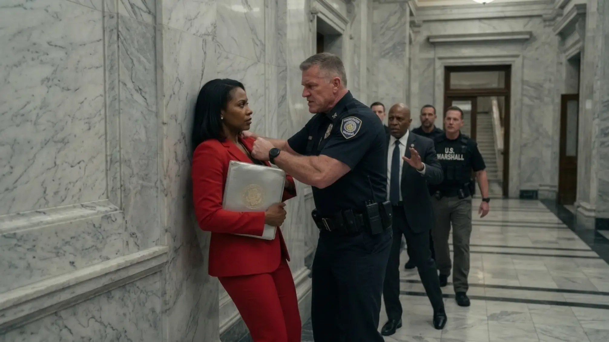 Police Officer Shoved a Black Federal Judge Into a Courthouse Wall — Then 12 U.S. Marshals Closed In