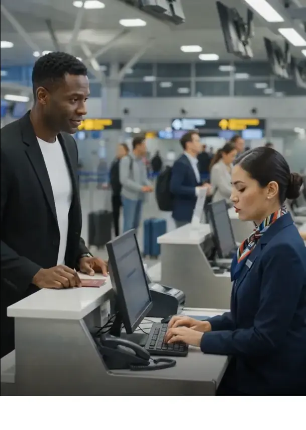 Airline Agent Tore Passenger’s Ticket at Check-In—Then the Airport System Displayed His Clearance