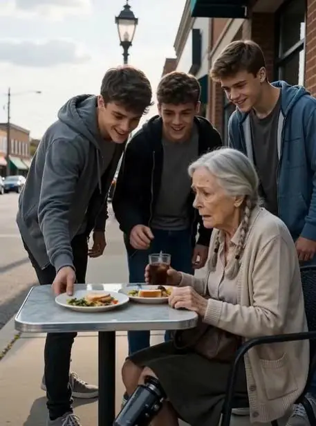 THEY HUMILIATED THE OLD VETERAN WOMAN