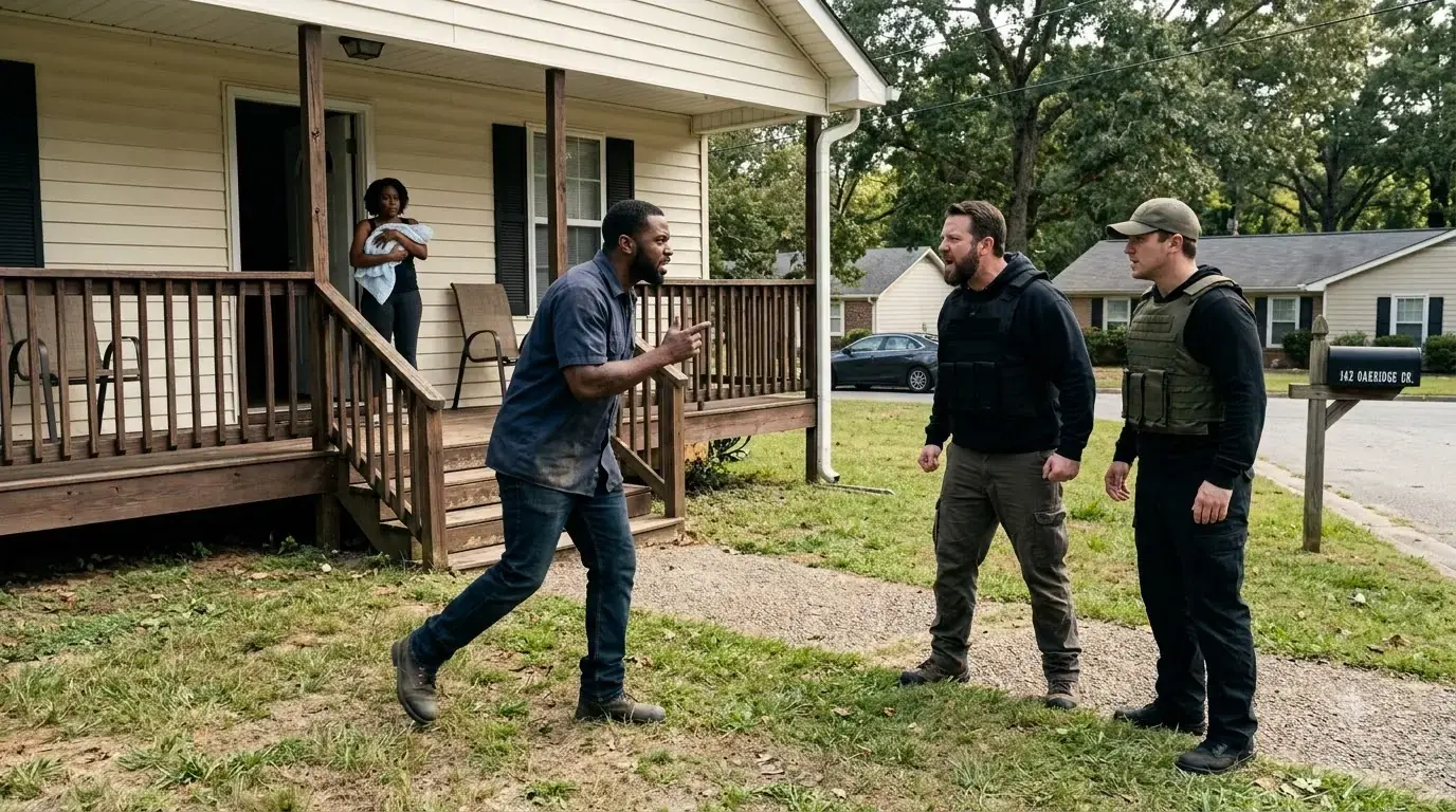 Fake HOA Enforcers Stormed Their Yard — Then One of Them Threw a Brick