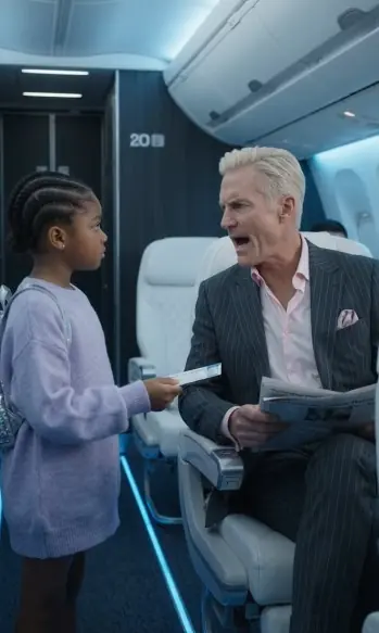 He Told a Fourteen-Year-Old Girl She Didn’t Belong in First Class and Refused to Leave Her Window Seat. Then One Call to Her Father Made the Pilot Go Pale as the Boarding Door Began to Close.