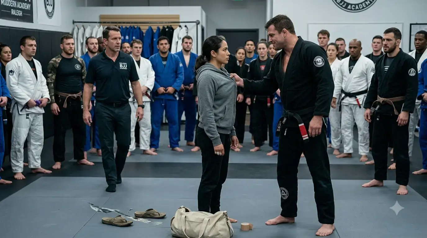 The Black Belts Mocked the Quiet New Girl — Then Their Coach Whispered, “She’s Not a Beginner.”