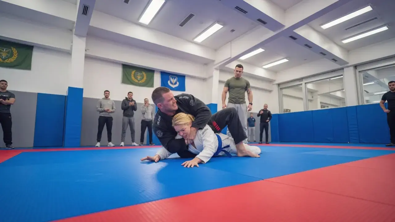 "Don't Forget Who I Am" Black Belt Choked Her During Sparring — The Stranger Made Them Regret It