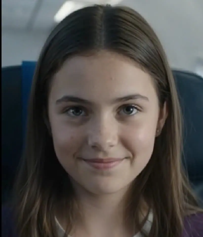 Sixteen-year-old Apollo was sitting alone in seat 18B, waiting for her flight from Chicago to San Diego