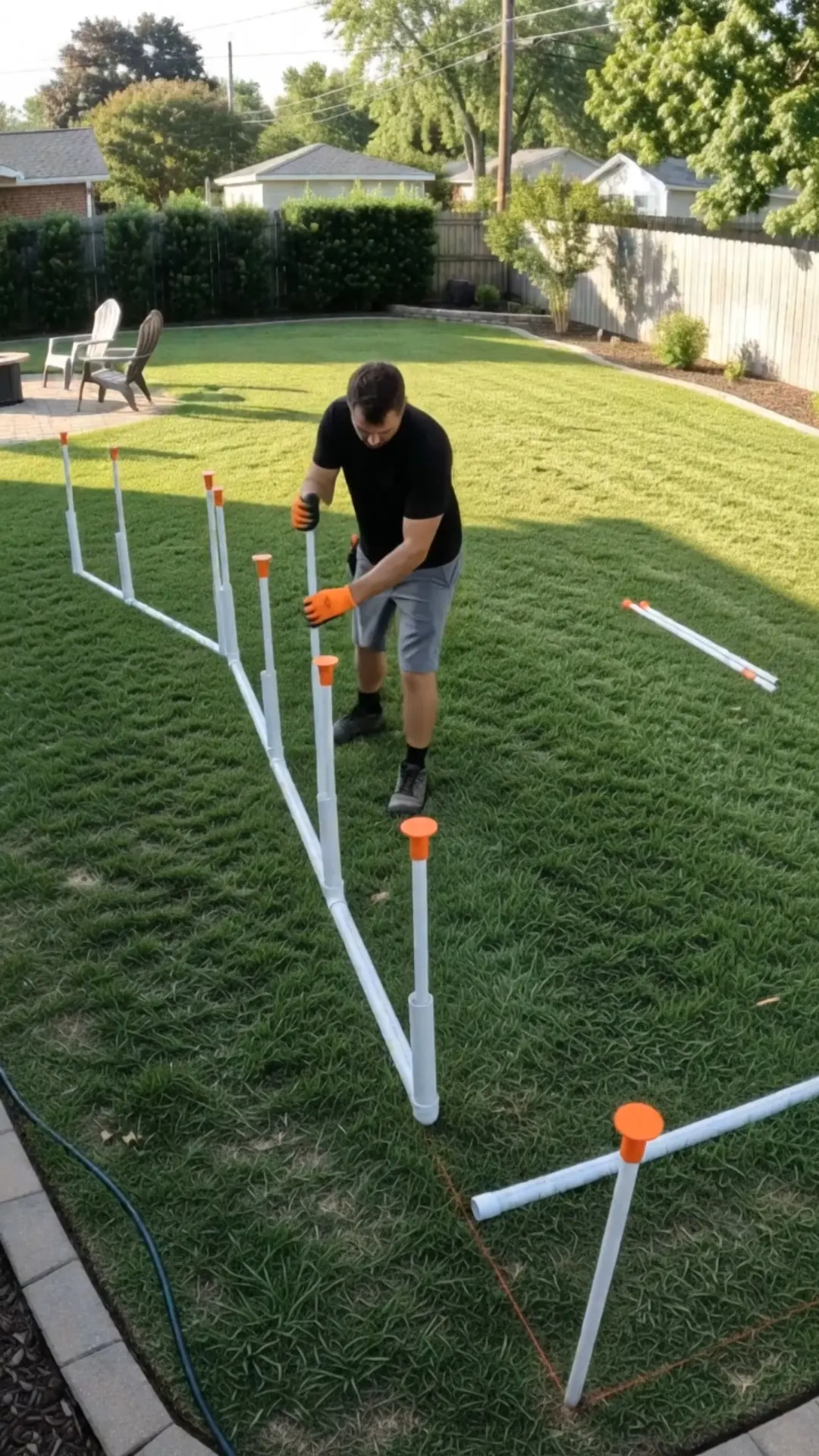MY NEIGHBOR POURED A $70,000 PATIO SIX FEET ONTO MY PROPERTY — HE HAD NO IDEA I WAS A SURVEYOR