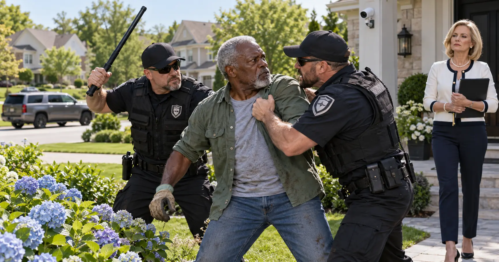 Fake HOA Officers Attacked a Retired FBI Agent on His Own Lawn — Then the Cameras Exposed Who Sent Them